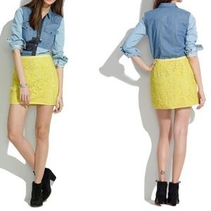 Madewell Lace mini skirt, 6